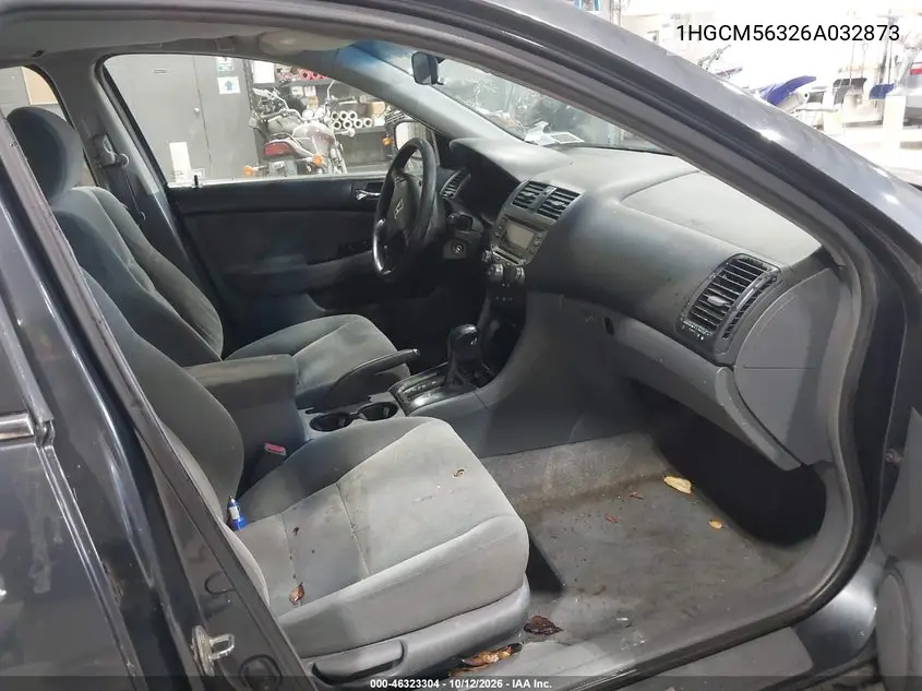 2006 HONDA ACCORD VIN 1HGCM56326A032873 — фото 5