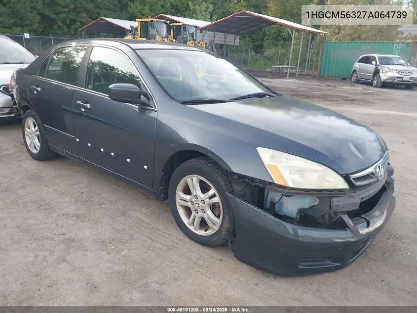 HONDA ACCORD 2007, VIN 1HGCM56327A064739