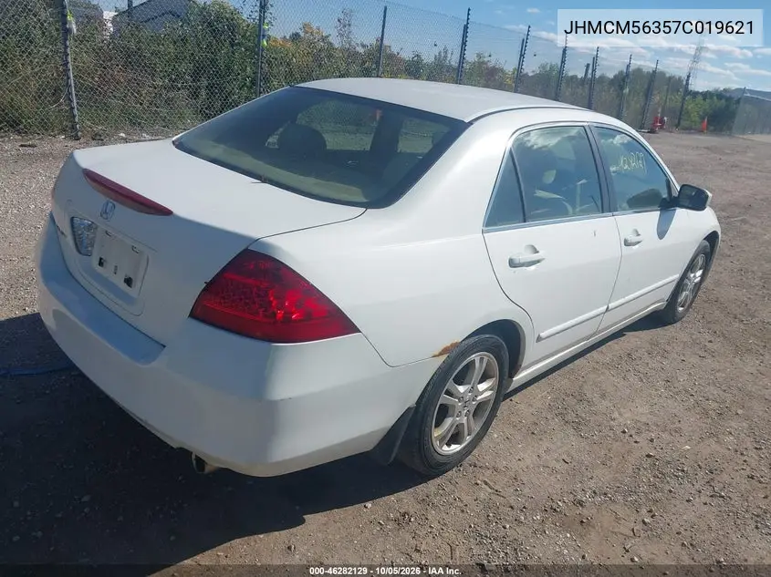 2007 HONDA ACCORD VIN JHMCM56357C019621 — фото 4