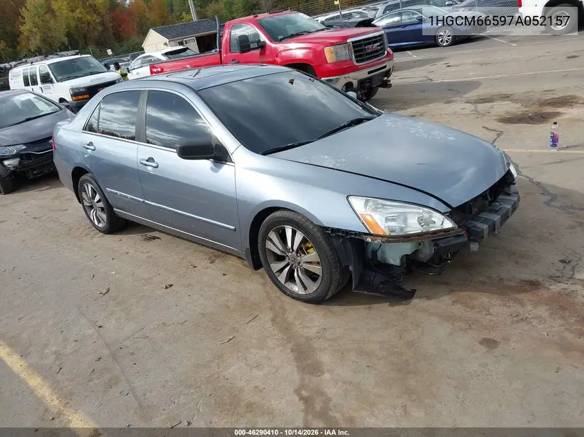 HONDA ACCORD 2007, VIN 1HGCM66597A052157