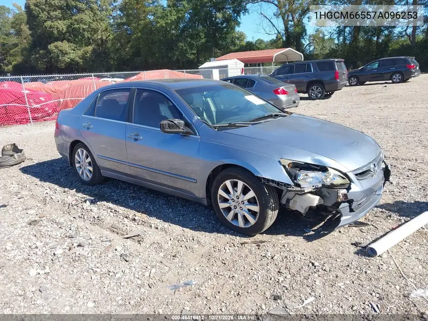 HONDA ACCORD 2007, VIN 1HGCM66557A096253
