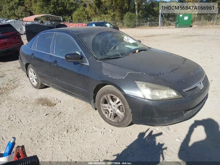 HONDA ACCORD 2007, VIN 1HGCM56847A166961
