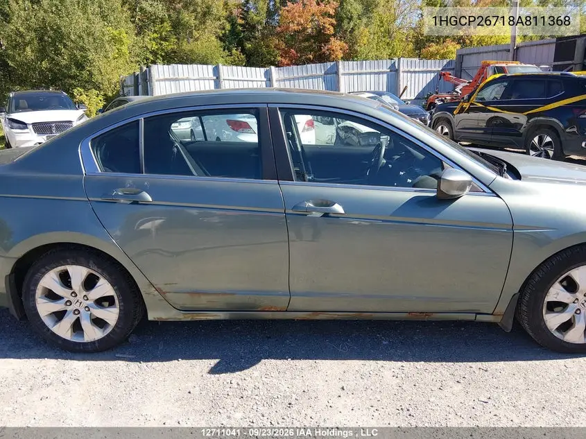 2008 HONDA ACCORD VIN 1HGCP26718A811368 — фото 13