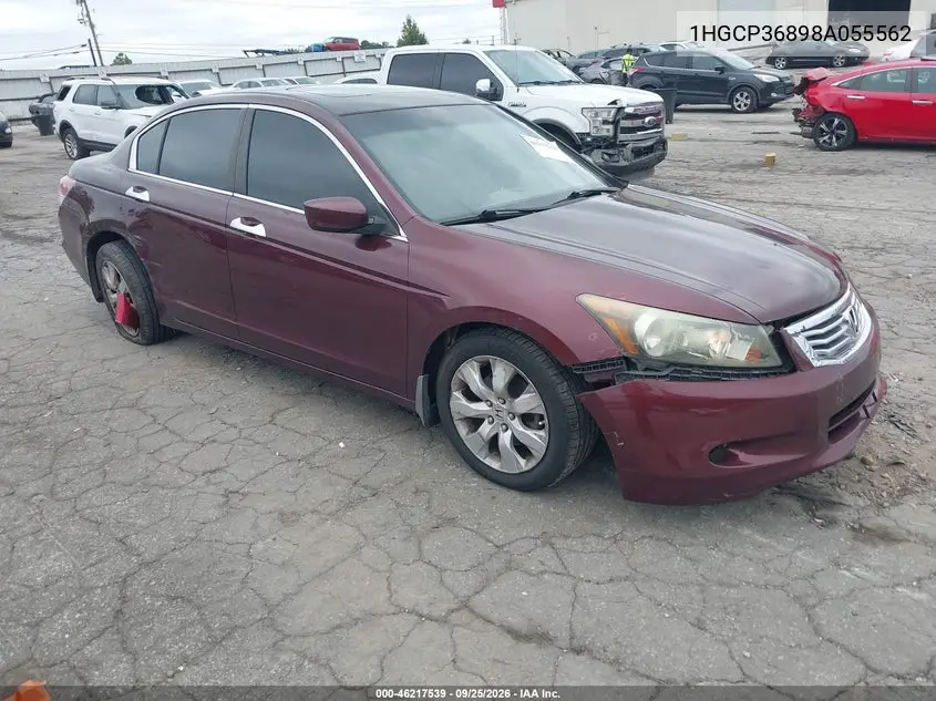 HONDA ACCORD 2008, VIN 1HGCP36898A055562