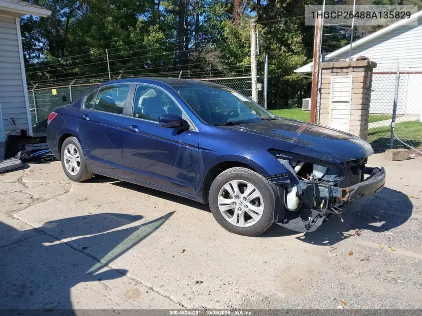 HONDA ACCORD 2008, VIN 1HGCP26488A135829