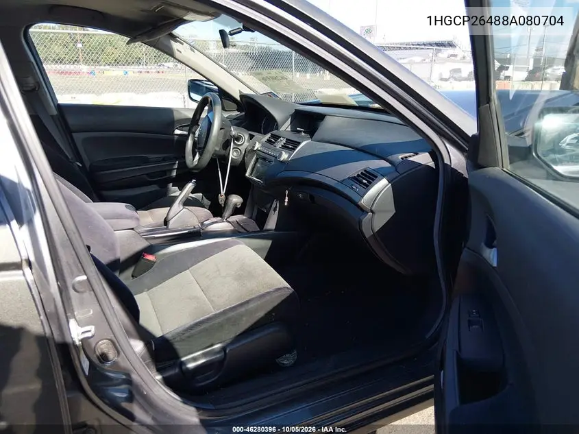 2008 HONDA ACCORD VIN 1HGCP26488A080704 — фото 5