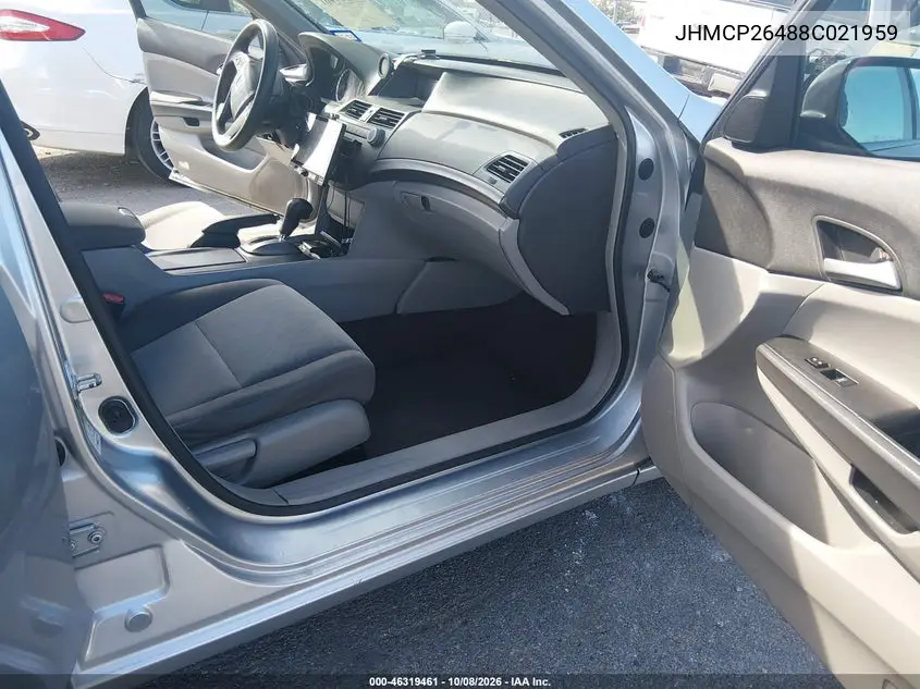 2008 HONDA ACCORD VIN JHMCP26488C021959 — фото 5