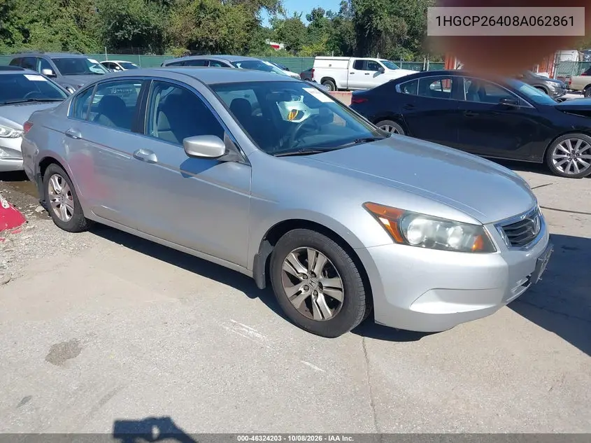 HONDA ACCORD 2008, VIN 1HGCP26408A062861