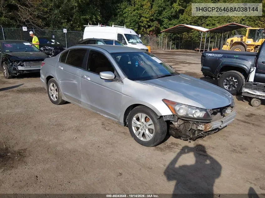 HONDA ACCORD 2008, VIN 1HGCP26468A038144