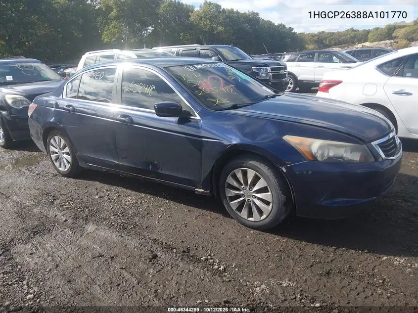 HONDA ACCORD 2008, VIN 1HGCP26388A101770