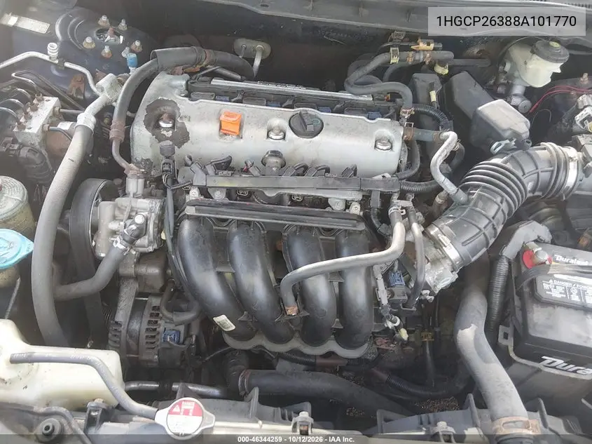 2008 HONDA ACCORD VIN 1HGCP26388A101770 — фото 10