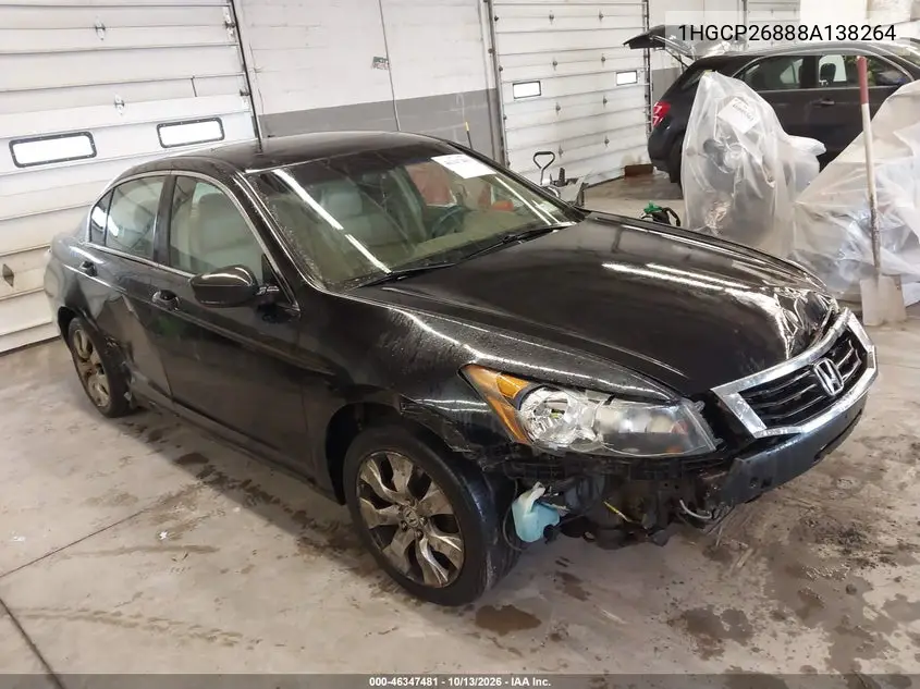 HONDA ACCORD 2008, VIN 1HGCP26888A138264