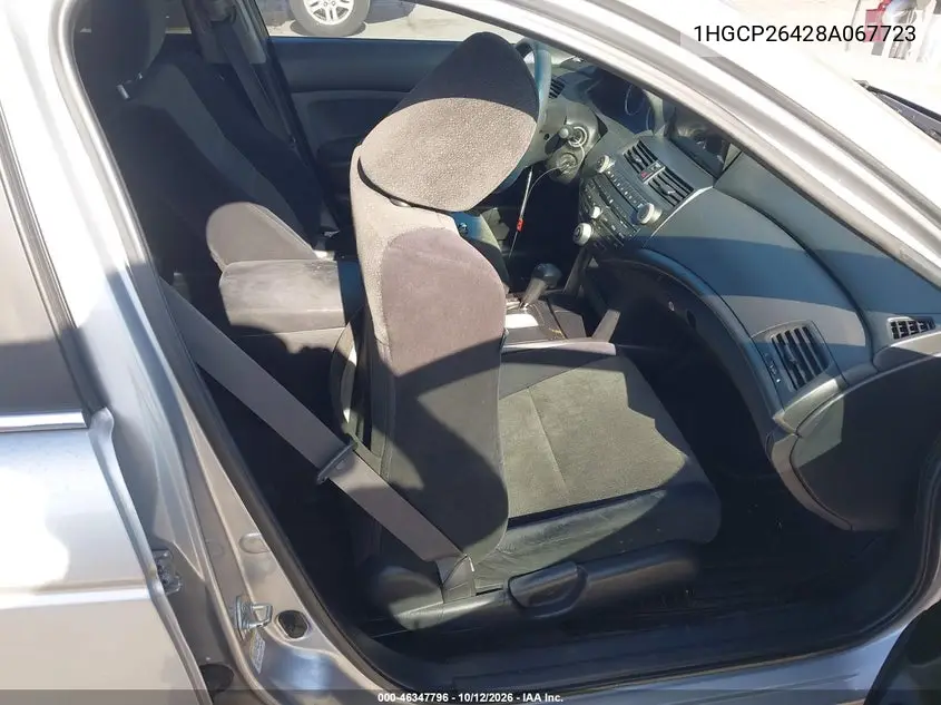 2008 HONDA ACCORD VIN 1HGCP26428A067723 — фото 5
