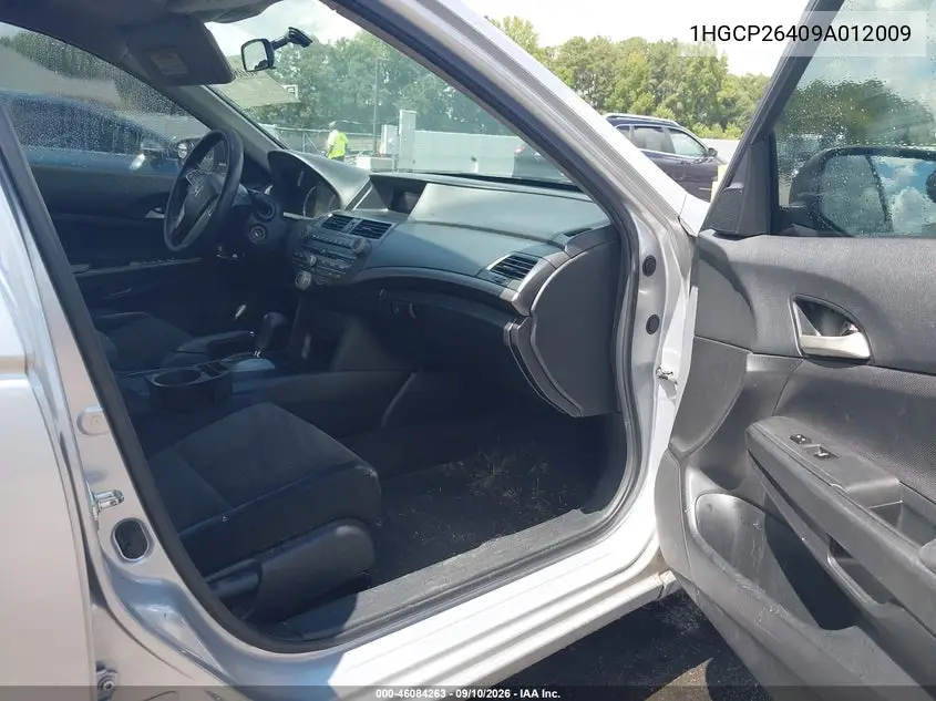 2009 HONDA ACCORD VIN 1HGCP26409A012009 — фото 5
