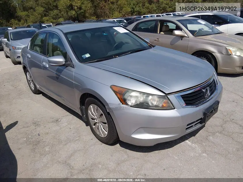HONDA ACCORD 2009, VIN 1HGCP26349A197902