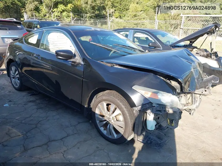 HONDA ACCORD 2009, VIN 1HGCS12769A024898