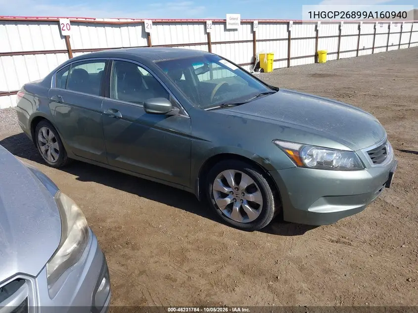 HONDA ACCORD 2009, VIN 1HGCP26899A160940
