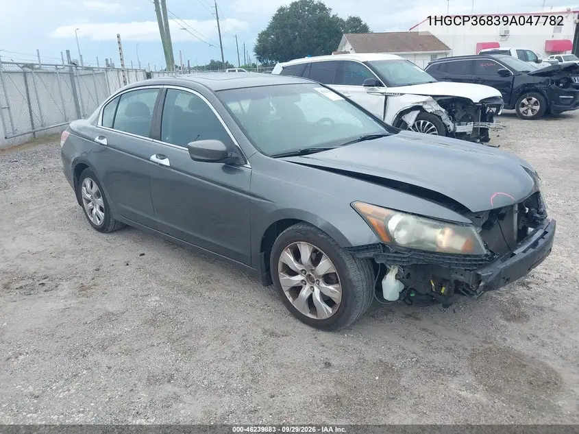 HONDA ACCORD 2009, VIN 1HGCP36839A047782