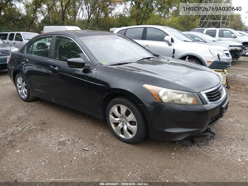 HONDA ACCORD 2009, VIN 1HGCP26769A030640