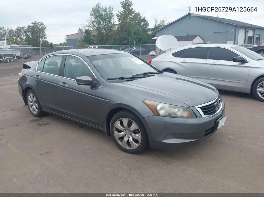 HONDA ACCORD 2009, VIN 1HGCP26729A125664