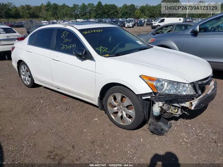 HONDA ACCORD 2009, VIN 1HGCP26739A123129