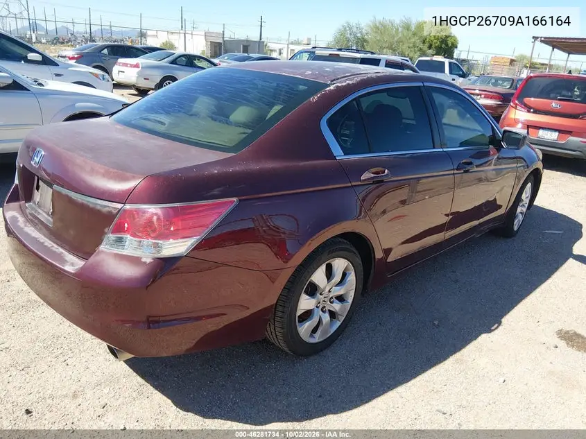 2009 HONDA ACCORD VIN 1HGCP26709A166164 — фото 4