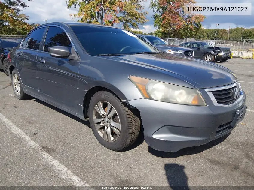 HONDA ACCORD 2009, VIN 1HGCP264X9A121027