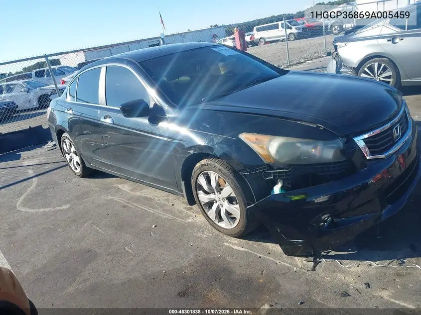 HONDA ACCORD 2009, VIN 1HGCP36869A005459