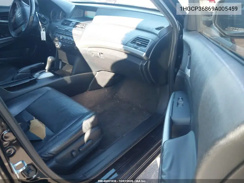 2009 HONDA ACCORD VIN 1HGCP36869A005459 — фото 5