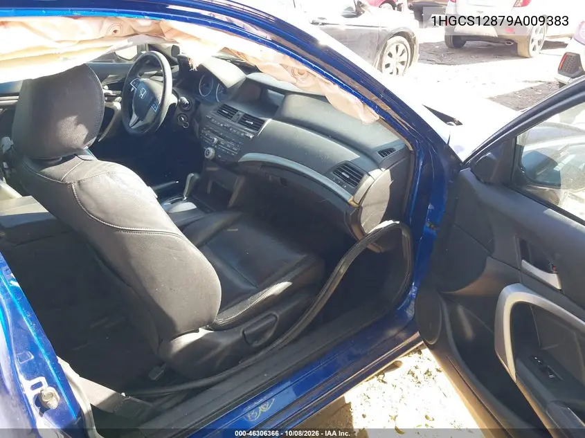 2009 HONDA ACCORD VIN 1HGCS12879A009383 — фото 5