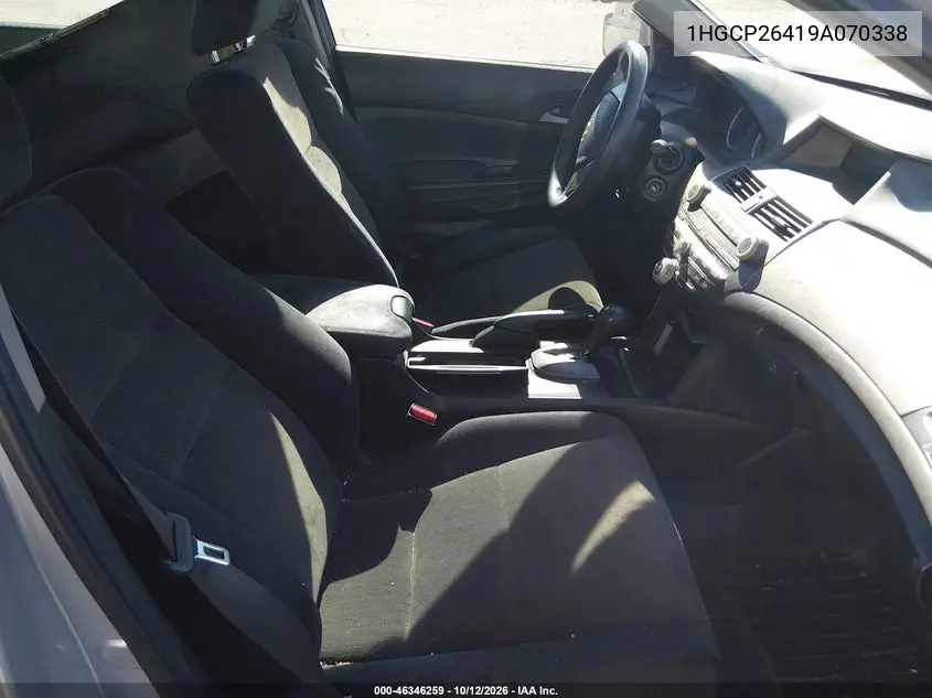 2009 HONDA ACCORD VIN 1HGCP26419A070338 — фото 5