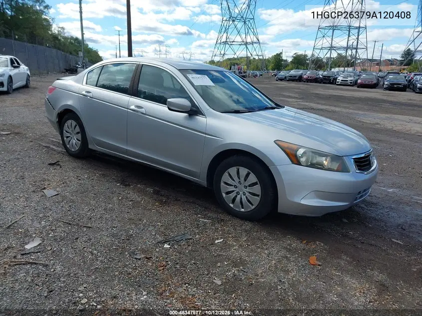 HONDA ACCORD 2009, VIN 1HGCP26379A120408
