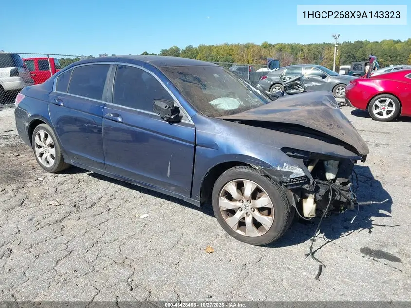 HONDA ACCORD 2009, VIN 1HGCP268X9A143323