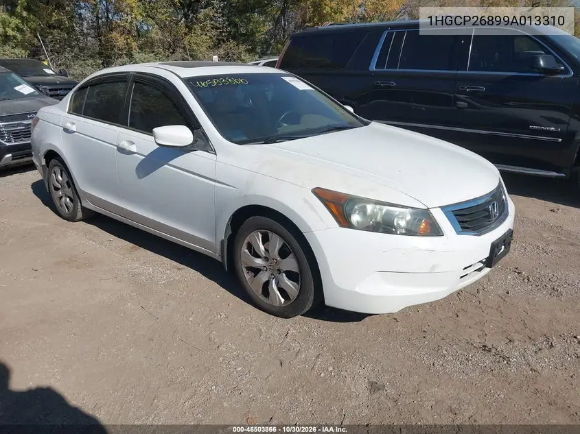HONDA ACCORD 2009, VIN 1HGCP26899A013310