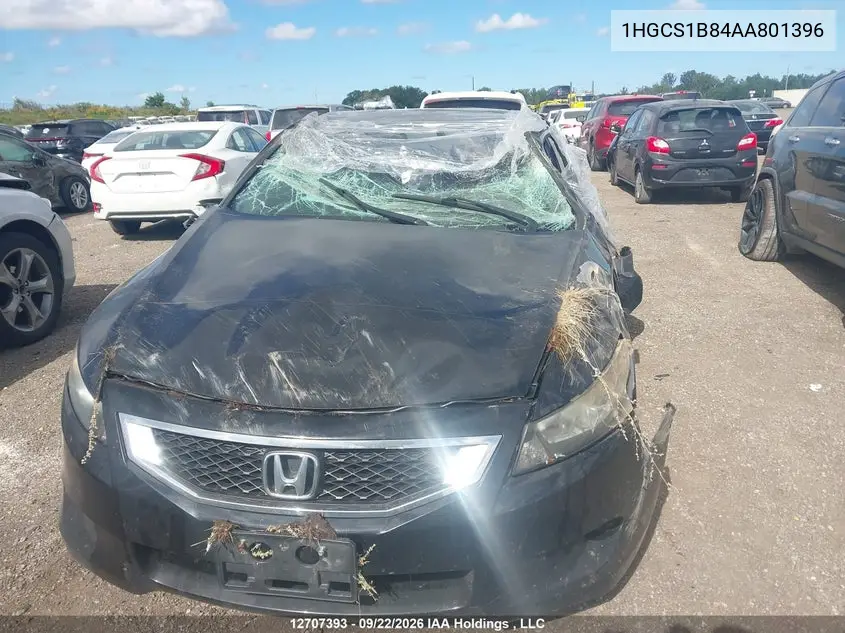 2010 HONDA ACCORD VIN 1HGCS1B84AA801396 — фото 12