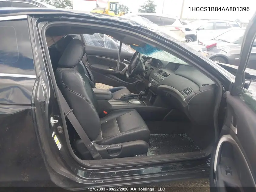 2010 HONDA ACCORD VIN 1HGCS1B84AA801396 — фото 5