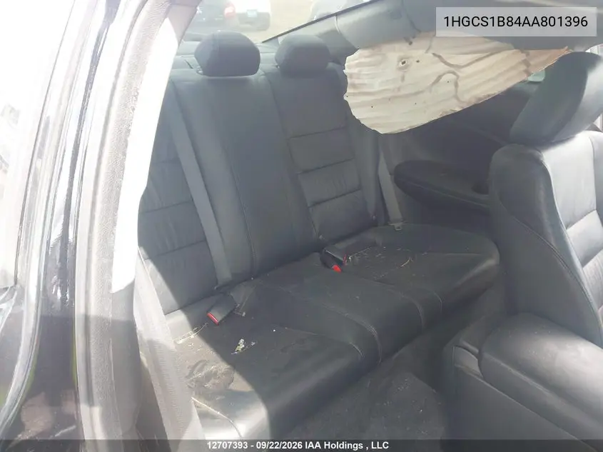 2010 HONDA ACCORD VIN 1HGCS1B84AA801396 — фото 8