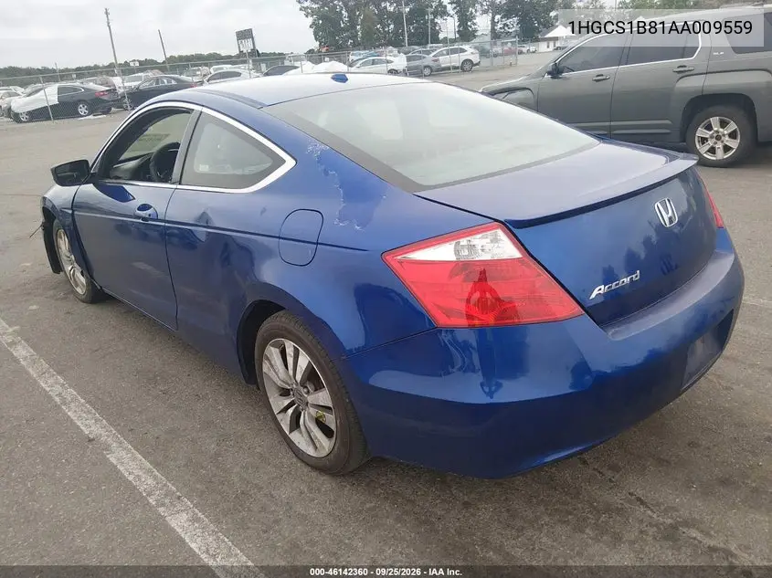 2010 HONDA ACCORD VIN 1HGCS1B81AA009559 — фото 3