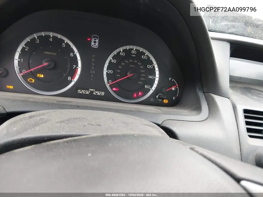 2010 HONDA ACCORD VIN 1HGCP2F72AA099796 — фото 15