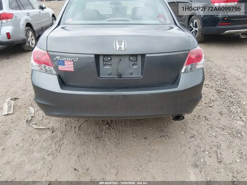 2010 HONDA ACCORD VIN 1HGCP2F72AA099796 — фото 16