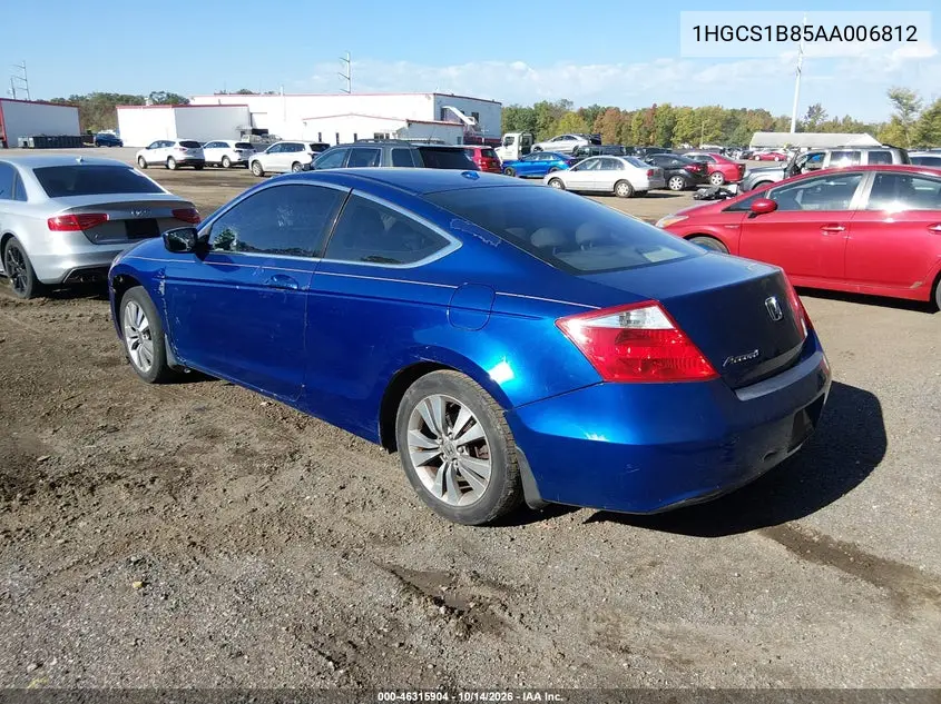 2010 HONDA ACCORD VIN 1HGCS1B85AA006812 — фото 3