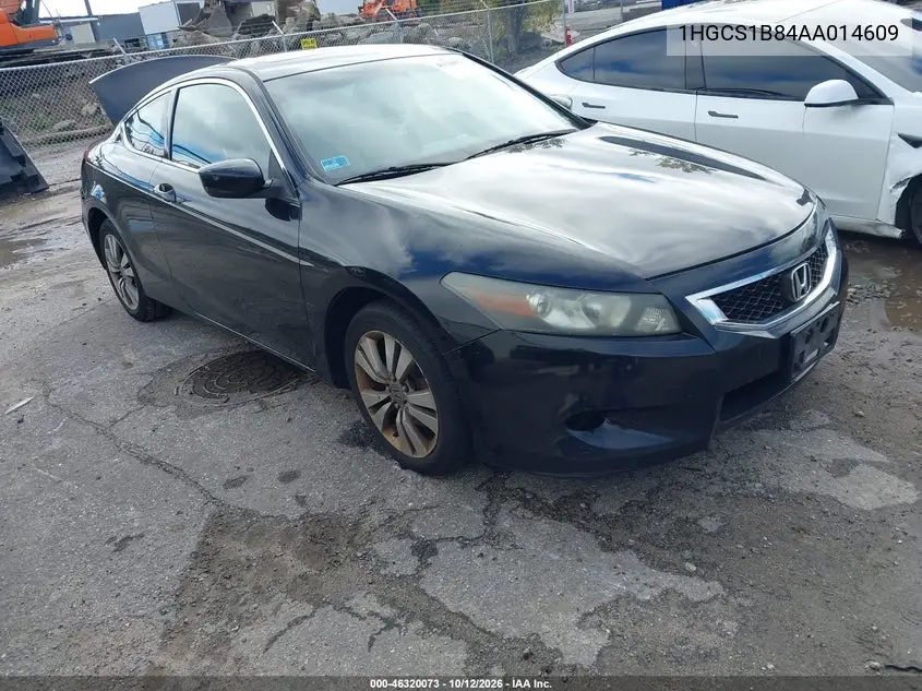 HONDA ACCORD 2010, VIN 1HGCS1B84AA014609