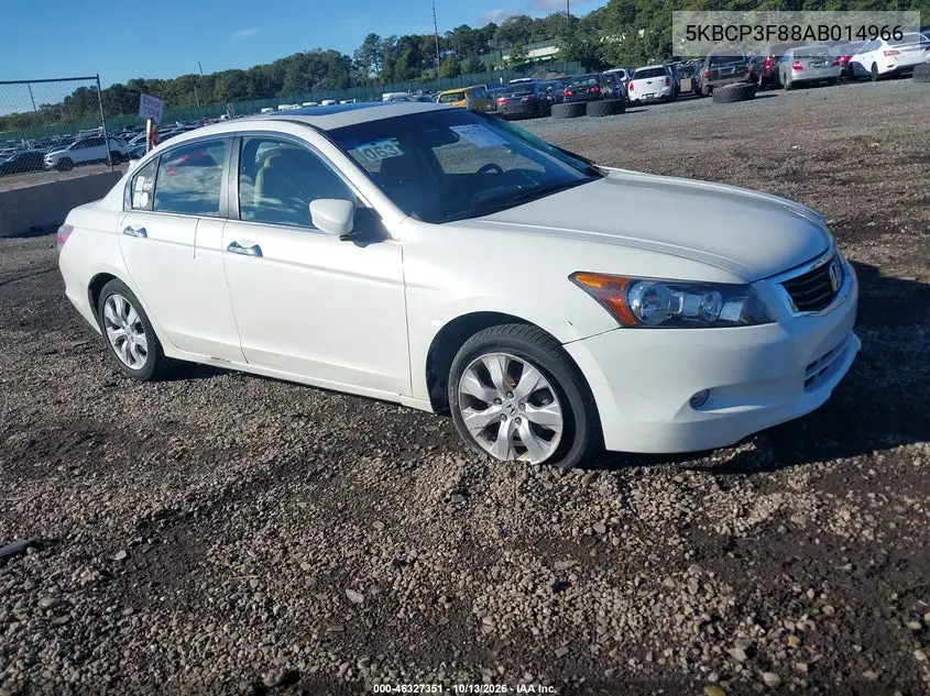 HONDA ACCORD 2010, VIN 5KBCP3F88AB014966