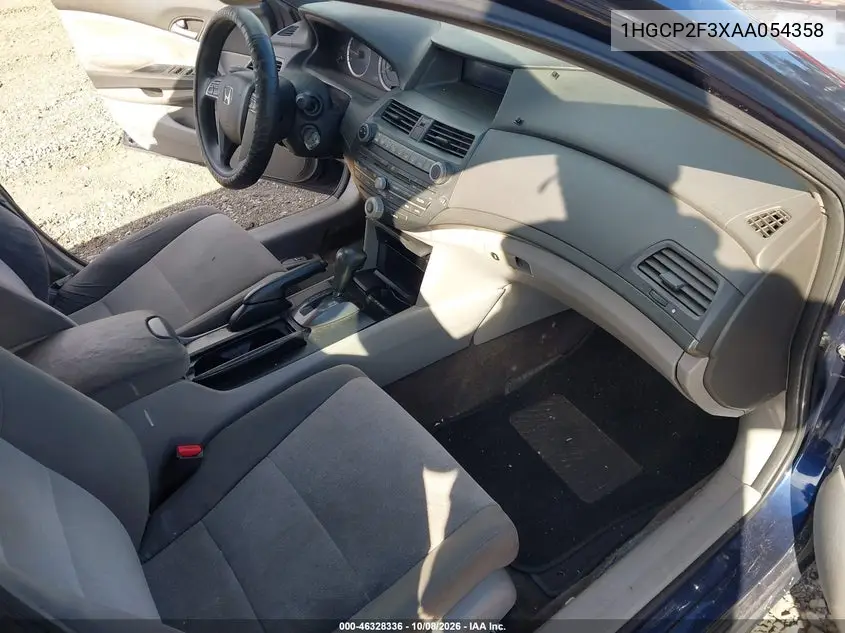 2010 HONDA ACCORD VIN 1HGCP2F3XAA054358 — фото 5