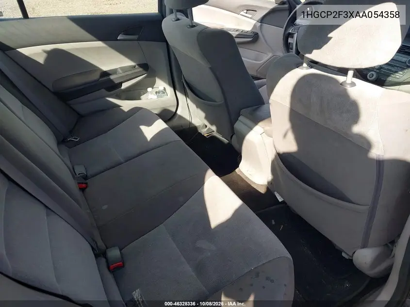 2010 HONDA ACCORD VIN 1HGCP2F3XAA054358 — фото 8