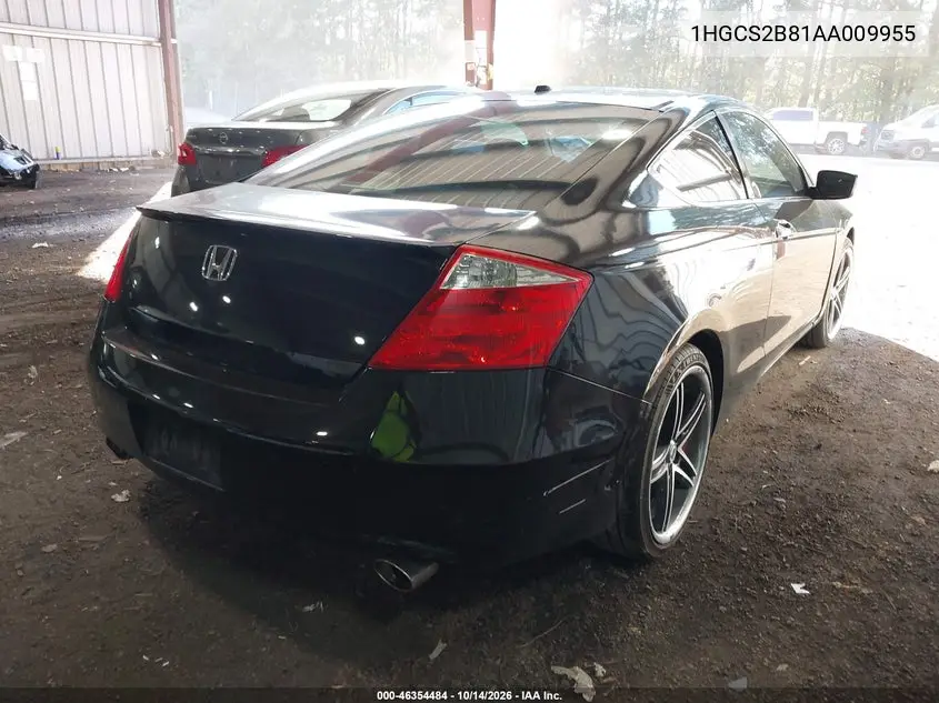 2010 HONDA ACCORD VIN 1HGCS2B81AA009955 — фото 4