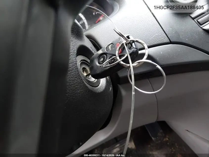 2010 HONDA ACCORD VIN 1HGCP2F35AA188405 — фото 11