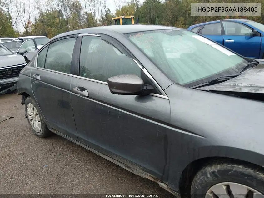 2010 HONDA ACCORD VIN 1HGCP2F35AA188405 — фото 14