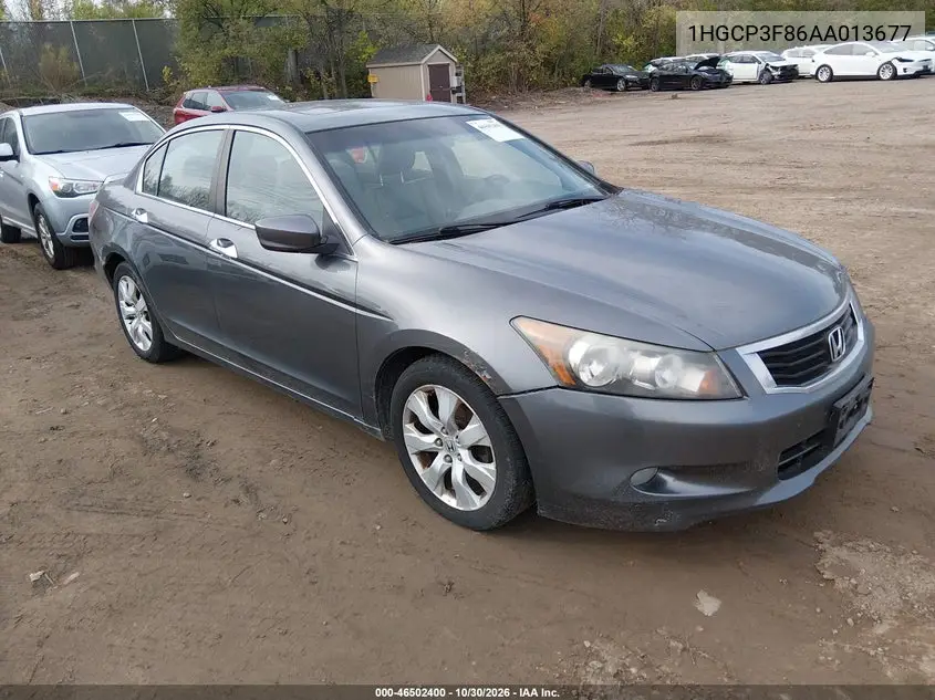 HONDA ACCORD 2010, VIN 1HGCP3F86AA013677