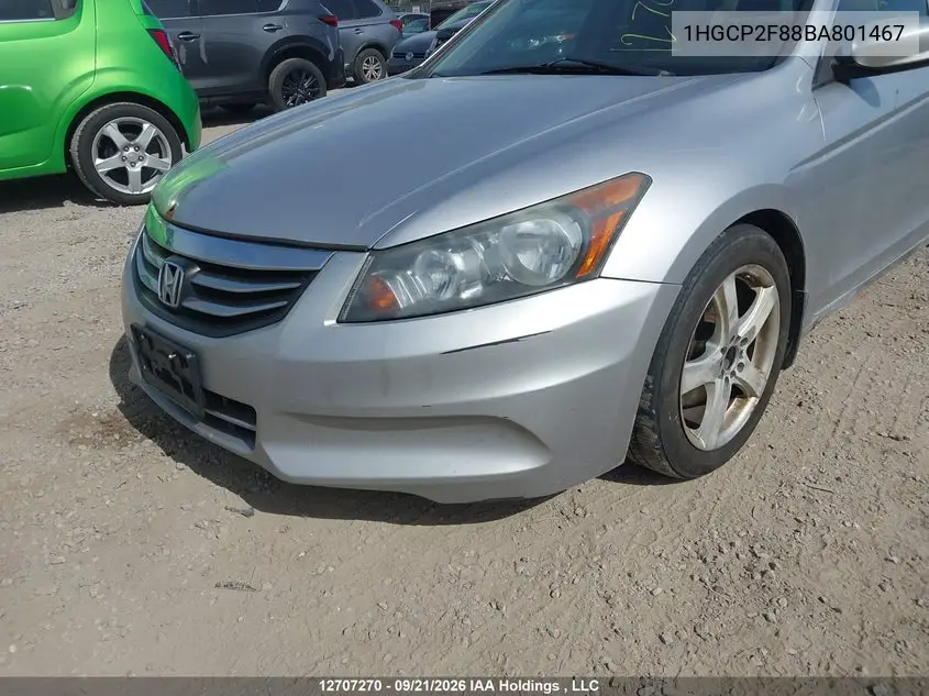 2011 HONDA ACCORD VIN 1HGCP2F88BA801467 — фото 21